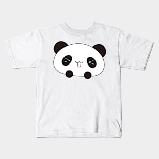 Happy Cute Panda Kids T-Shirt